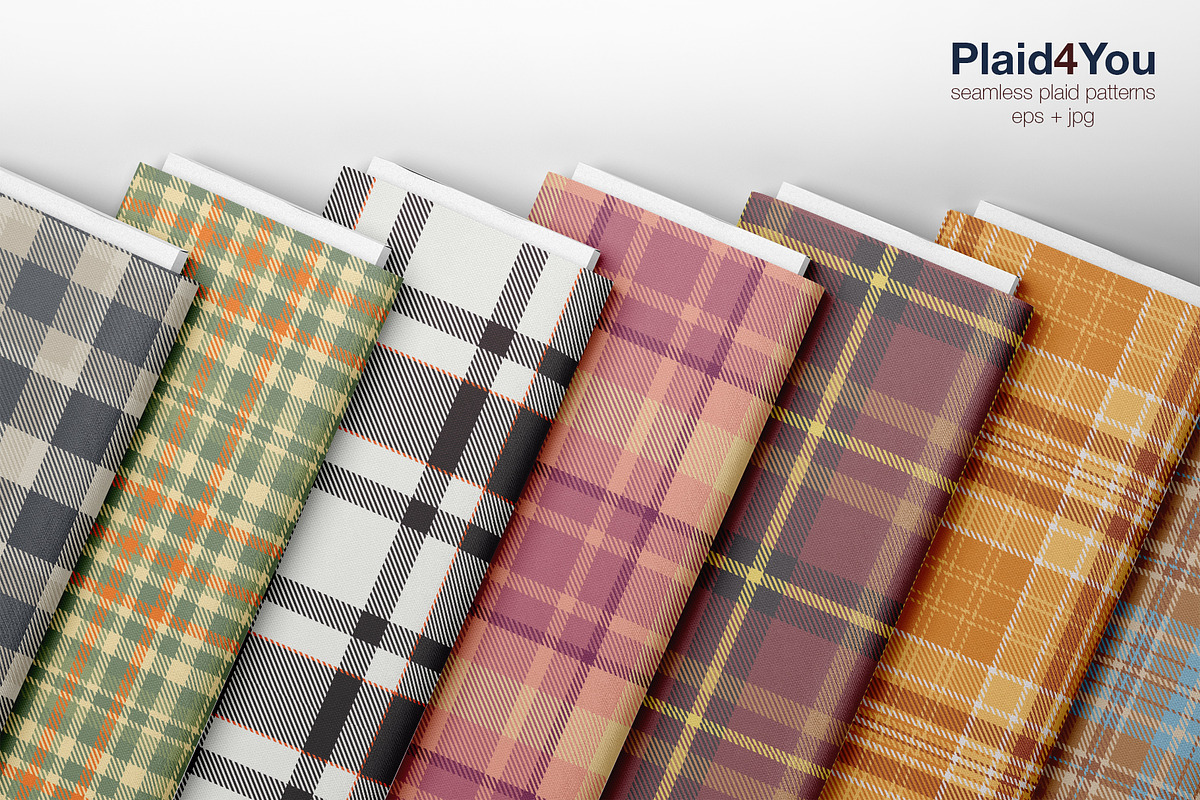 #95 Autumn Plaid Collection, a Pattern Graphic by Plaid4You (Photo 3 of 6)