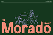 CS Morado Drawn, a Sans Serif Font by Craft Supply Co. (Thumbnail 1 of 8)