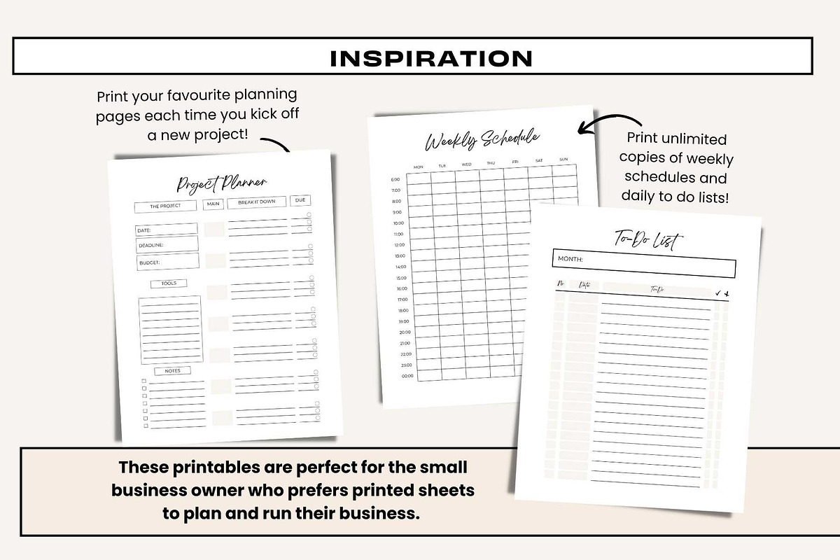 Business Planner - Bossbabe, a Presentation Template by Freedom Business Shop (Photo 3 of 9)