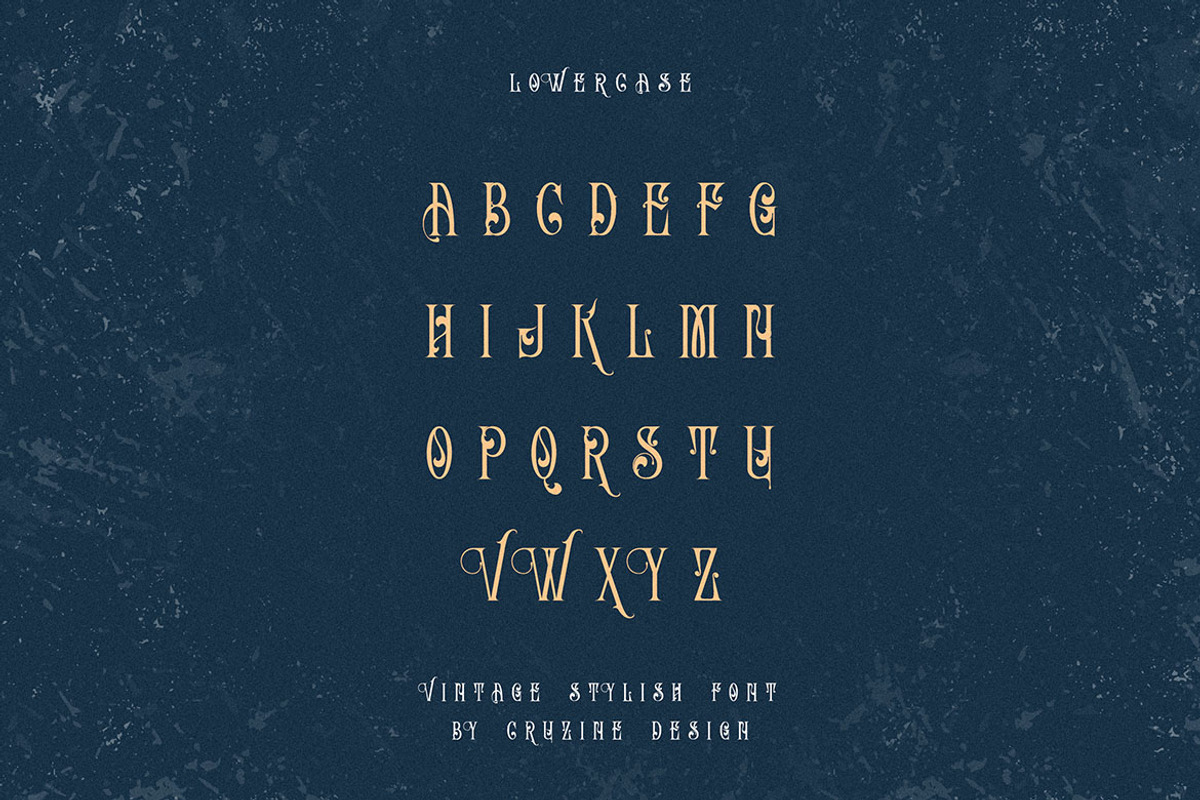 Lavenda - Vintage Ornamental Font, a Serif Font by JumboDesign (Photo 5 of 7)