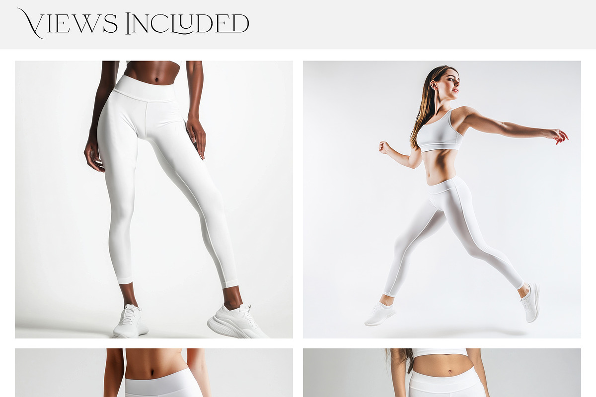 Leggings and Top PSD & PNG Mockups, a Product Mockup by mock-ups (Photo 2 of 20)