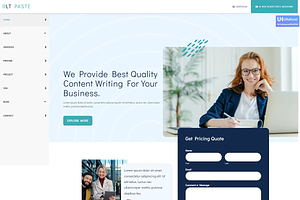 LT Paste Onepage WordPress Theme