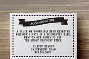 Vintage wedding invitation and rsvp, an Invitation Template by annago (Thumbnail 2 of 3)