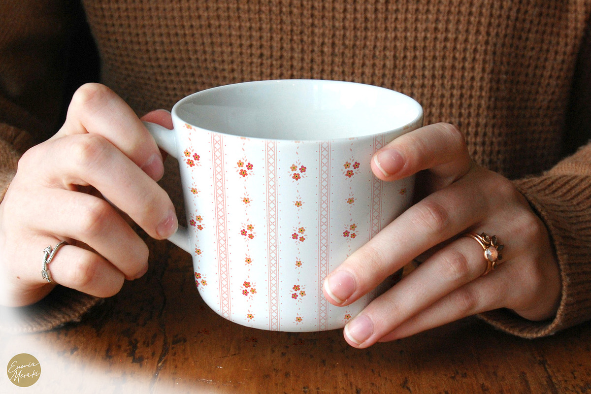 Cottagecore Pattern 17 Shabby Flower, a Pattern Graphic by Euonia Meraki (Photo 10 of 15)