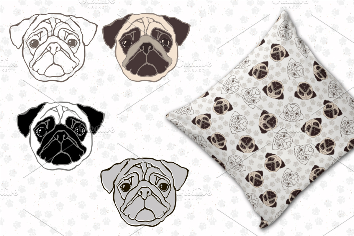 Dogs. Best friends., a Pattern Graphic by maritime_m (Photo 5 of 9)