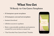 76 Retro Instagram Story Templates, a Social Media Template by Lucky Bee Creative Studio (Thumbnail 2 of 9)
