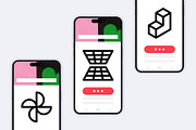 100 Neubrutalism Icons Vol. 2, an Outline Icon by Side Project (Thumbnail 8 of 10)