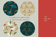Bundle Animals Watercolor, a Pattern Graphic by watercolor kamill (Thumbnail 7 of 17)