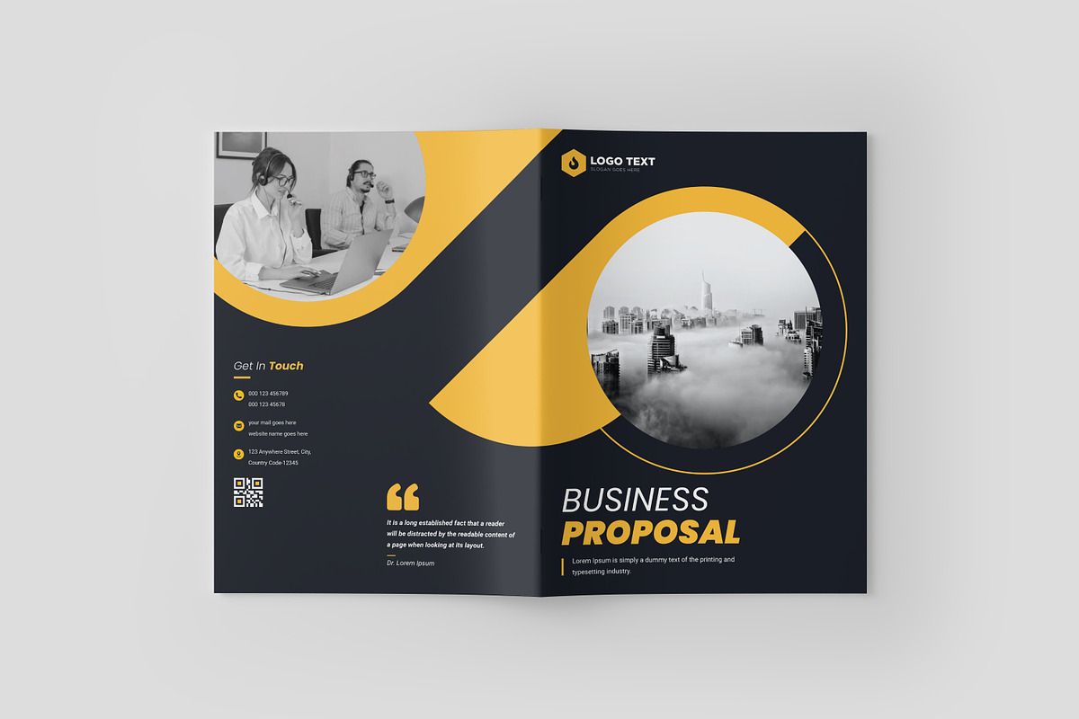 Business Proposal Brochure Template, a Brochure Template by zahidhossainalif (Photo 2 of 8)