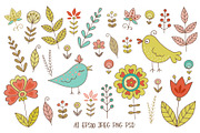 Cute Doodle set, an Object Graphic by Maya Ivart (Thumbnail 2 of 6)