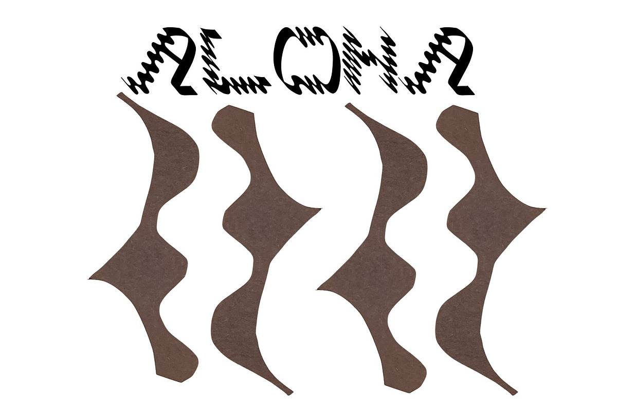 Black Abstract 62 individual shapes, an Object Graphic by Eryn Rose Design (Photo 8 of 13)