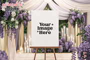 Luxury Wedding Sign PSD Mockup, a Product Mockup by Printable Pretty Studio (Thumbnail 4 of 5)