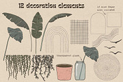 Retro botanical and landscape, a Decorative Illustration by marie dricot (Thumbnail 4 of 13)
