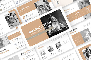 Digital Business Plan Presentation, a Presentation Template by Mighty-Slide