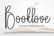 Booklove | Script Font, a Handwritten Font by Scratchones (Thumbnail 1 of 8)