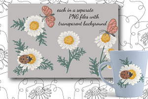 Chamomile. Floral Collection