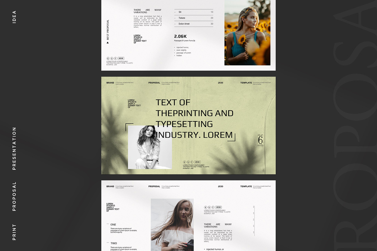 Brand Proposal Presentation Template, a Presentation Template by PrintIdea (Photo 7 of 8)