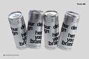 Metallic Soda Can Mockup Set, a Packaging Mockup by Renderteam (Thumbnail 5 of 15)