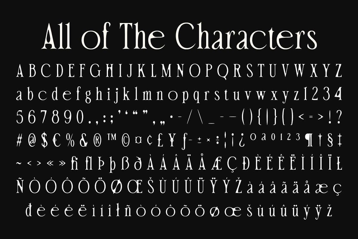 CS Malicious Drawn, a Serif Font by Craft Supply Co. (Photo 8 of 8)