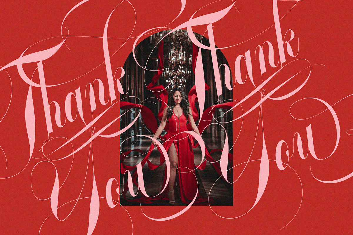 GLOWING ROMANCE — Luxury Calligraphy, a Script Font by Enxyclo Studio (Photo 22 of 22)