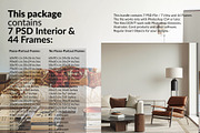 Bundle 44 Frames & Wallpaper Mockups, a Household Mockup by mock-ups (Thumbnail 2 of 34)