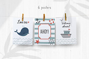 Big Adventure. Sea Vector Collection, an Illustration by Guvi-Design (Thumbnail 7 of 9)