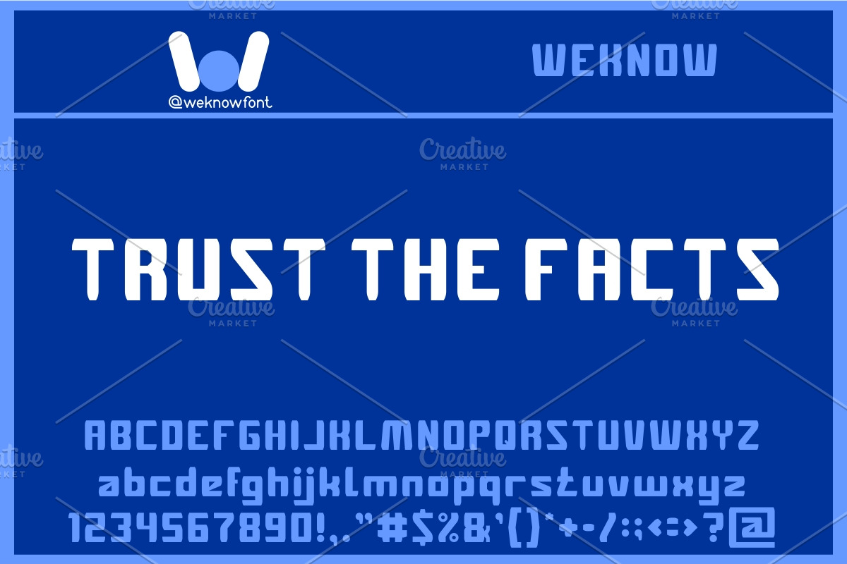 Stereo System font, a Font by weknow (Photo 3 of 5)