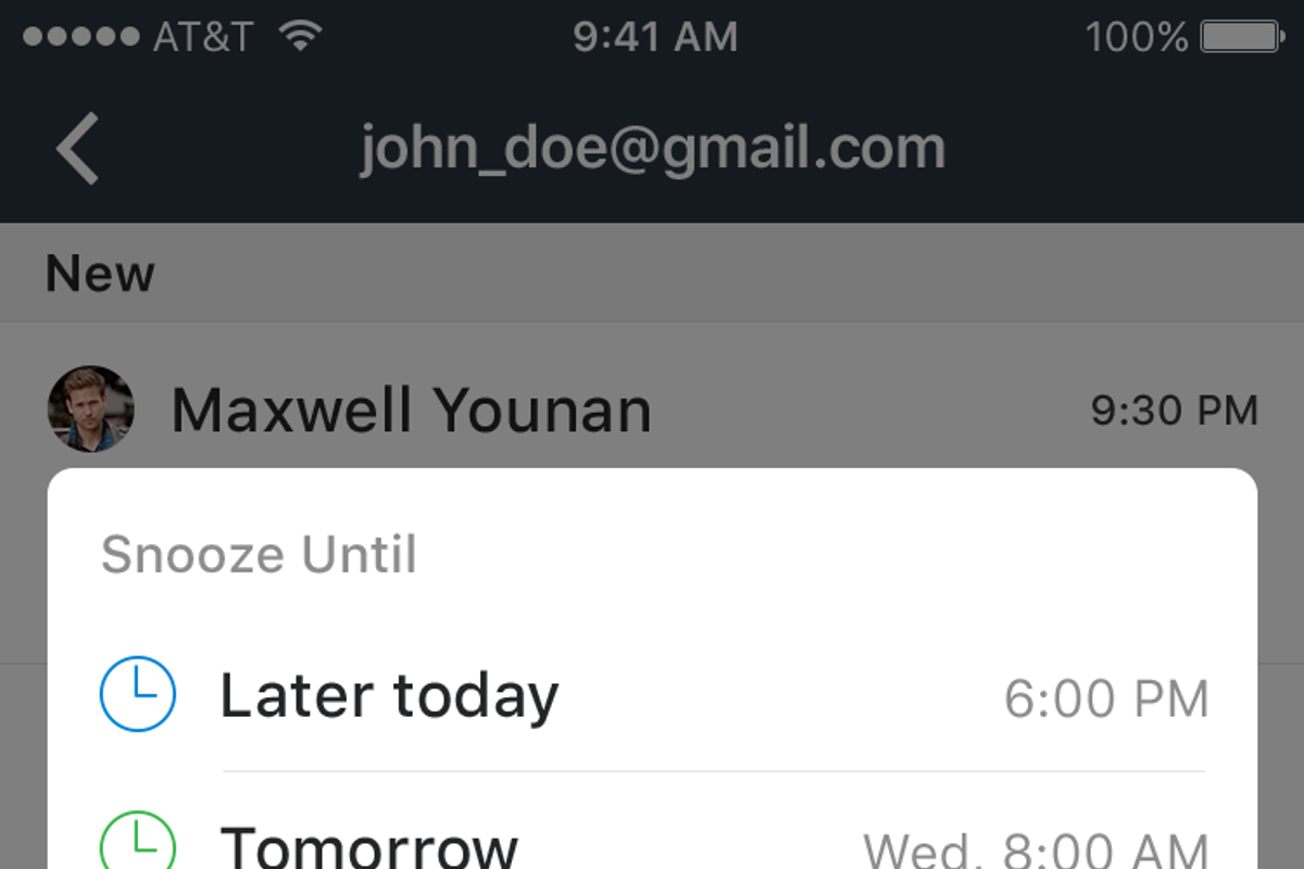 Snooze Mail UI Graphic, an App Template by hoangpts (Photo 6 of 18)