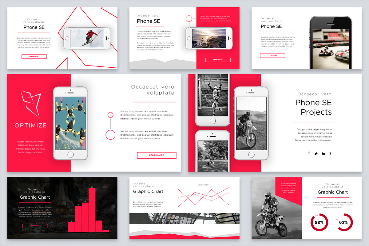 Optimize Modern Powerpoint Bundle, a Presentation Template by Reshapely (Photo 14 of 28)