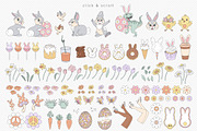 Retro Hippie Groovy Easter Spring, an Illustration by @olga.angelloz (Thumbnail 2 of 2)
