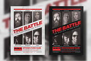 Music Battle Flyer, a Flyer Template by Guuver (Thumbnail 2 of 5)