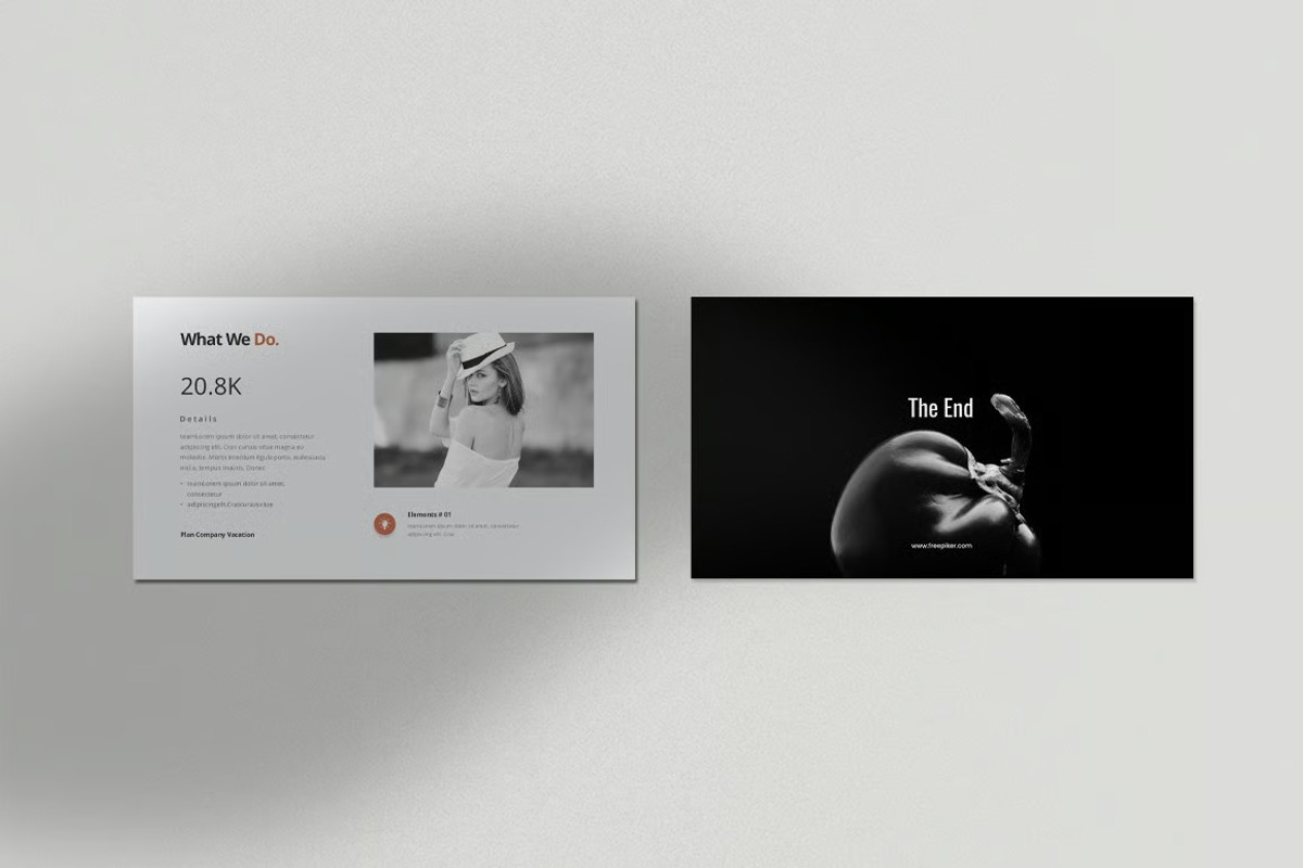 Kaleya Minimal Presentation Template, a Presentation Template by Fit-tee (Photo 2 of 7)