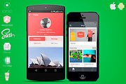 Theme1 - Ionic Starter App, a HTML Template by IonicThemes (Thumbnail 2 of 3)