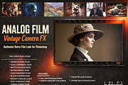 Analog Film Vintage Camera FX, an Action Add-On by Studio Retouch (Thumbnail 1 of 14)