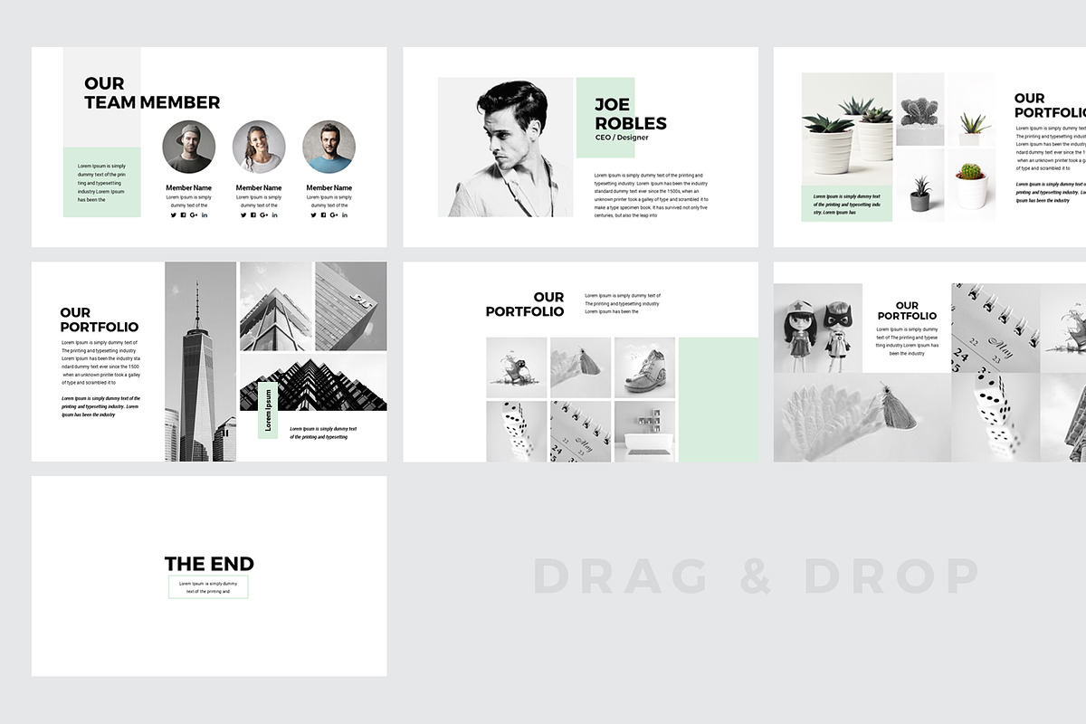 Burra - Clean Simple PowerPoint, a Presentation Template by RsmBoutique2021 (Photo 5 of 5)