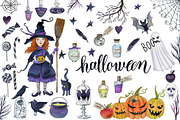 Halloween, a Decorative Illustration by Watercolor life (Thumbnail 1 of 6)