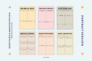 Gratitude & Manifestation Planners, a Stationery Template by Artflorara (Thumbnail 3 of 8)