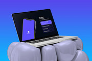Modern SaaS Landing Page UI Kit, an UI Kit Template by PetersTouch Creative (Thumbnail 2 of 7)