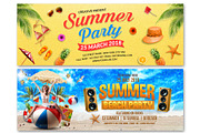 Summer Facebook Cover, a Social Media Template by Creative  designer (Thumbnail 2 of 16)