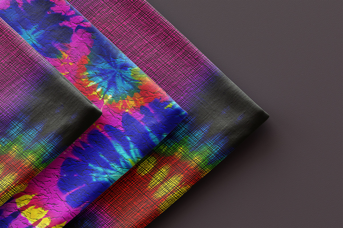 Tie-Dye Texture Digital Papers #81, a Texture Graphic by Digital Art Collectibles (Photo 2 of 5)