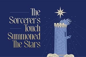 Starlight Rune: A Magical Typeface