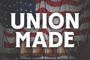 UNION MADE FONT, a Serif Font by Millieangelo (Thumbnail 1 of 6)