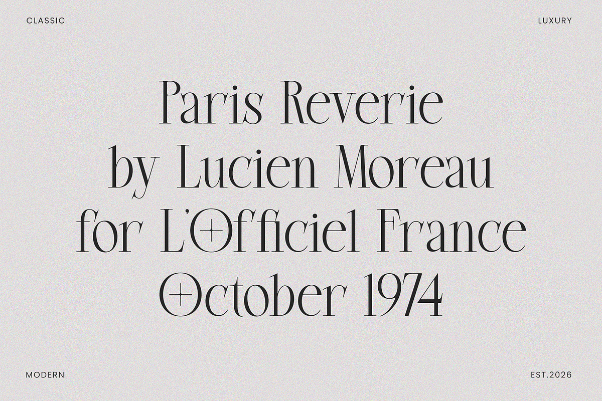 Moerca | Modern Classy Serif, a Serif Font by Typoraith Co (Photo 4 of 16)