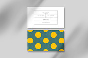 Minimal Elegant Business Card, a Business Card Template by Saman Osama (Thumbnail 1 of 4)