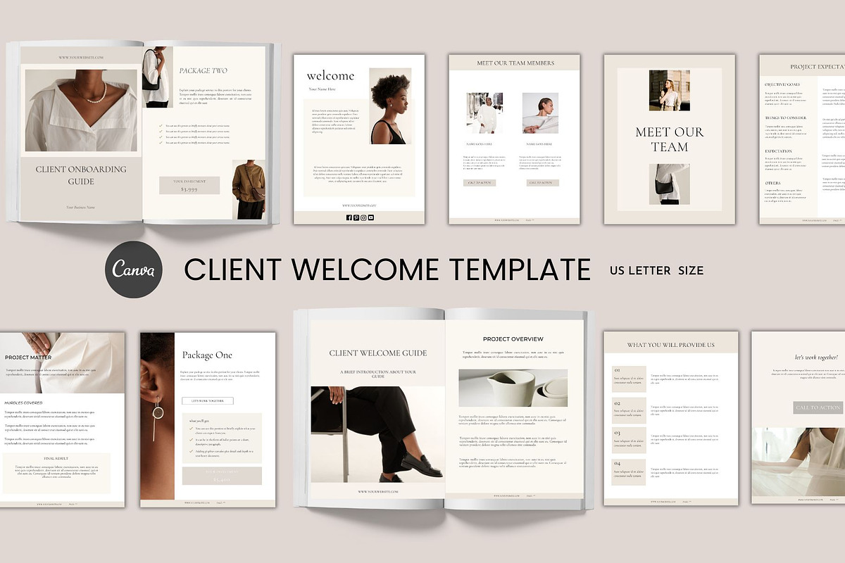 Client Services Experience Bundle, a Brochure Template by Deepa Template Studio (Photo 4 of 20)