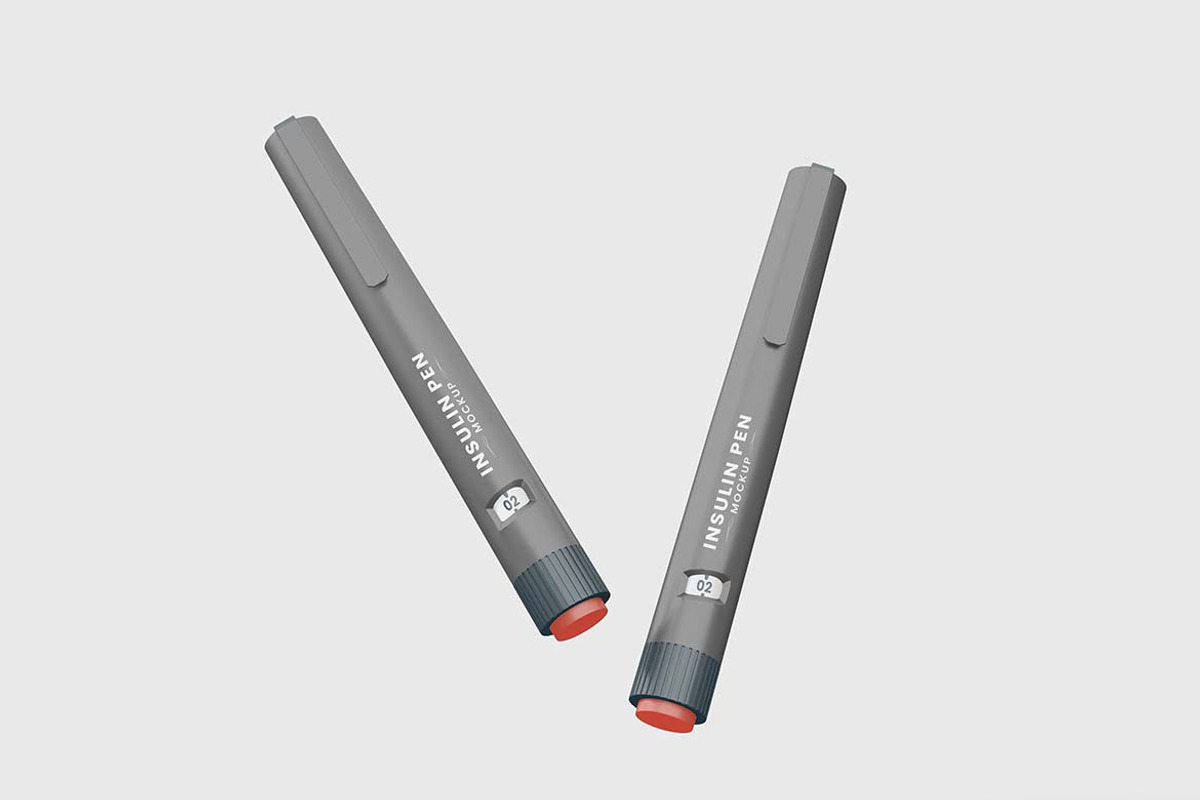 Insulin Pen Mockup Set, a Mockup by tiyasprabawa (Photo 5 of 5)