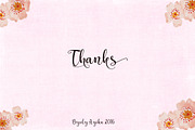 Catherine, a Script Font by Byuly Ayika (Thumbnail 9 of 9)