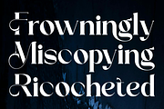 Black Mollta, a Serif Font by zaaintype (Thumbnail 4 of 11)