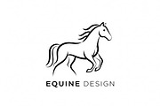 Elegant Equine Line, a Branding & Logo Template by Logocreative (Thumbnail 2 of 2)