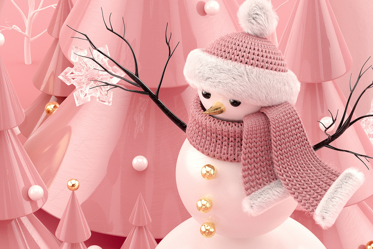 Christmas Scene Creator, a Decorative Illustration by Mockups & Illustrations (Photo 2 of 16)